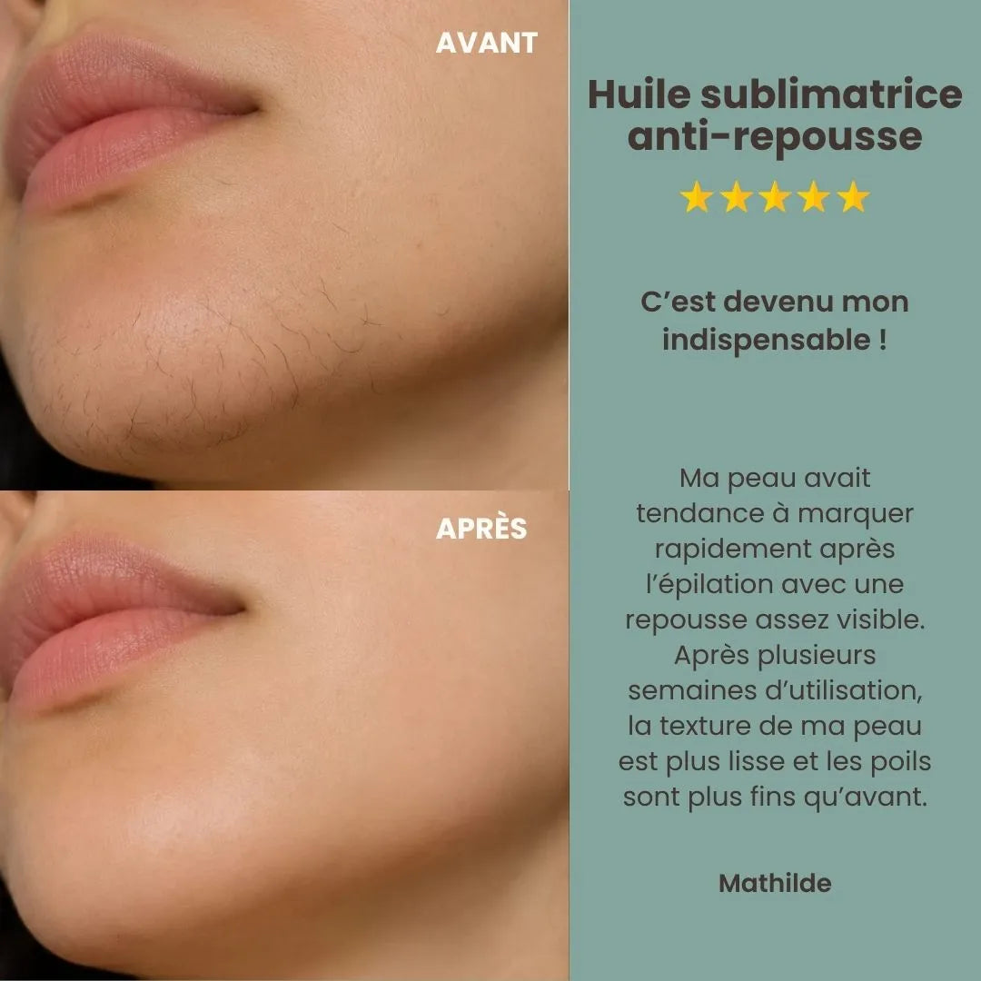 L'Huile de Cyperus Rotundus  Précieuse | Une Peau Satinée et Repousse Ralentie