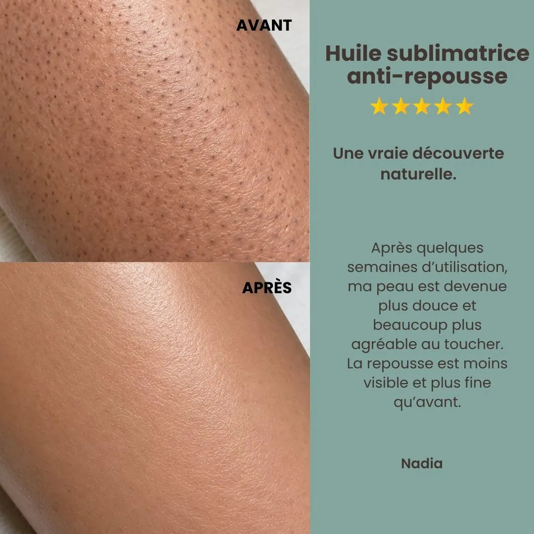 L'Huile de Cyperus Rotundus  Précieuse | Une Peau Satinée et Repousse Ralentie